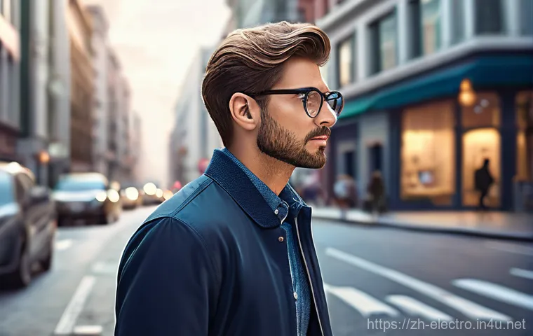 전기회로 실험실 기기 사용법 - 5 kΩ'). In the slightly blurred background, other professional-grade lab equipment such as a power s...