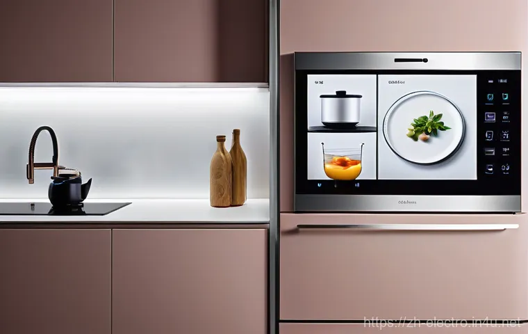 전기 기기 설계 - **AI-Driven Living Room Ambiance: Effortless Comfort**
    A wide shot of a modern, minimalist livin...