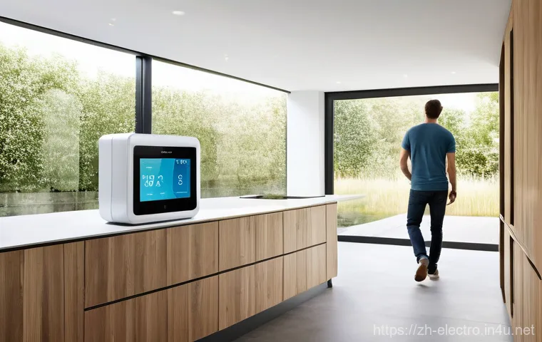 전기 기기 설계 - **Flexible Display Kitchen: Personalized Culinary Experience**
    A futuristic, brightly lit kitche...