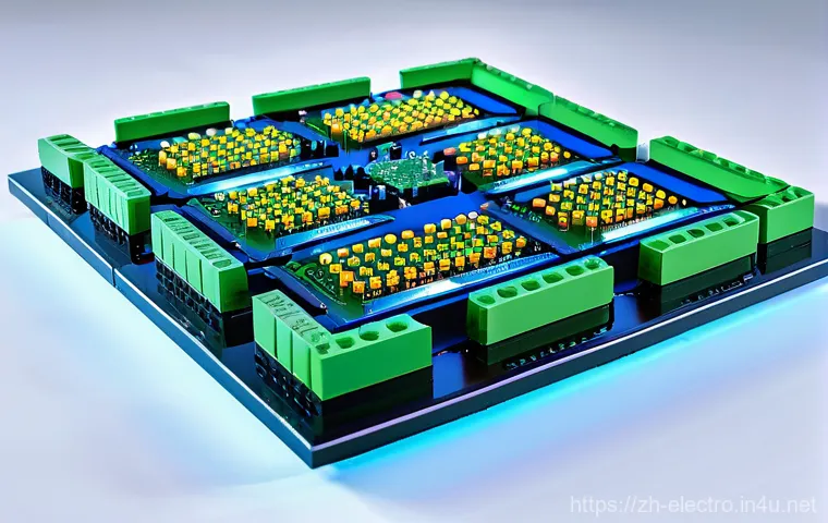 디지털 시스템 설계 - **Prompt: "A dynamic, futuristic cityscape at dusk, showcasing an interconnected network of smart Io...