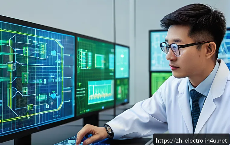 디지털 회로 설계 - A detailed digital circuit design workspace featuring an engineer analyzing a complex finite state m...